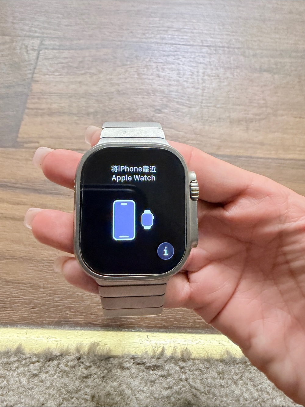 Apple Watch Ultra 2 in Silver with Metal Link Bracelet